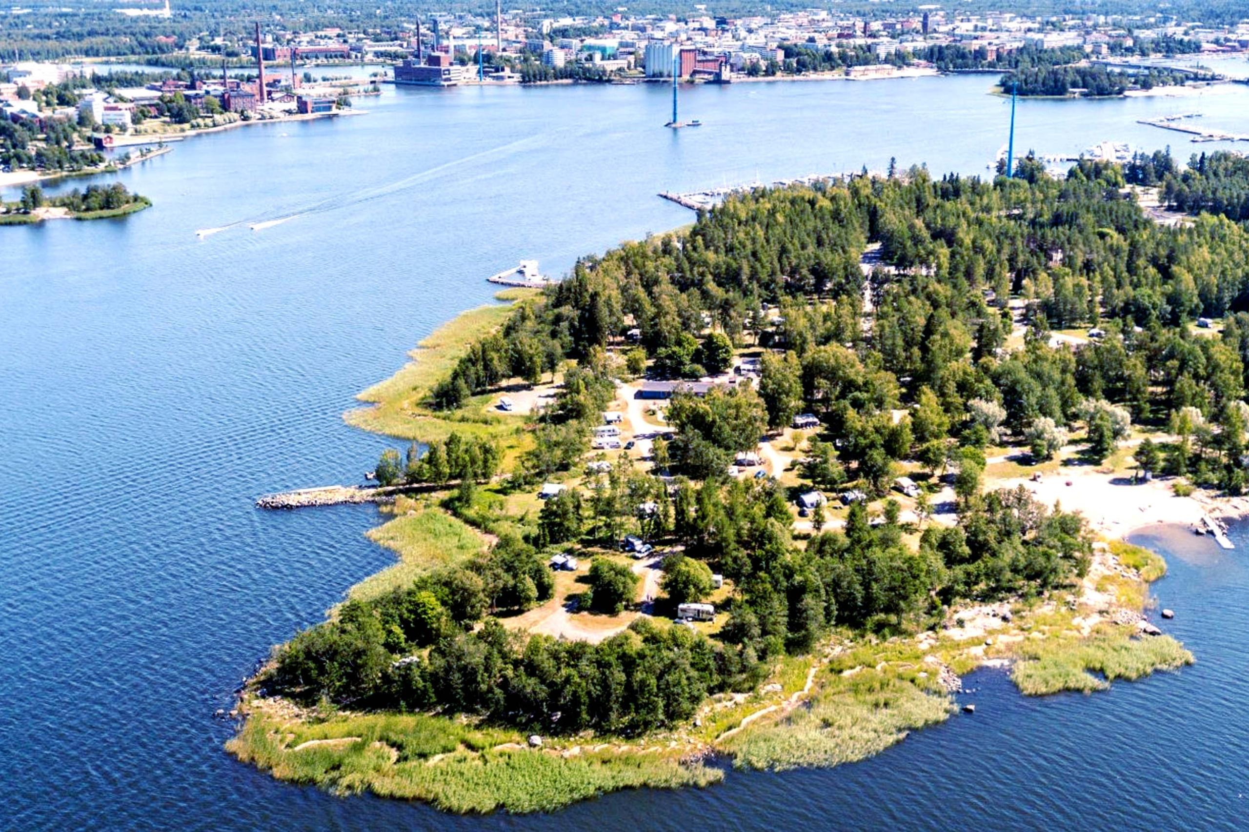 Ein herrlicher Platz um den Camping Urlaub in Finnland zu verbringen. 