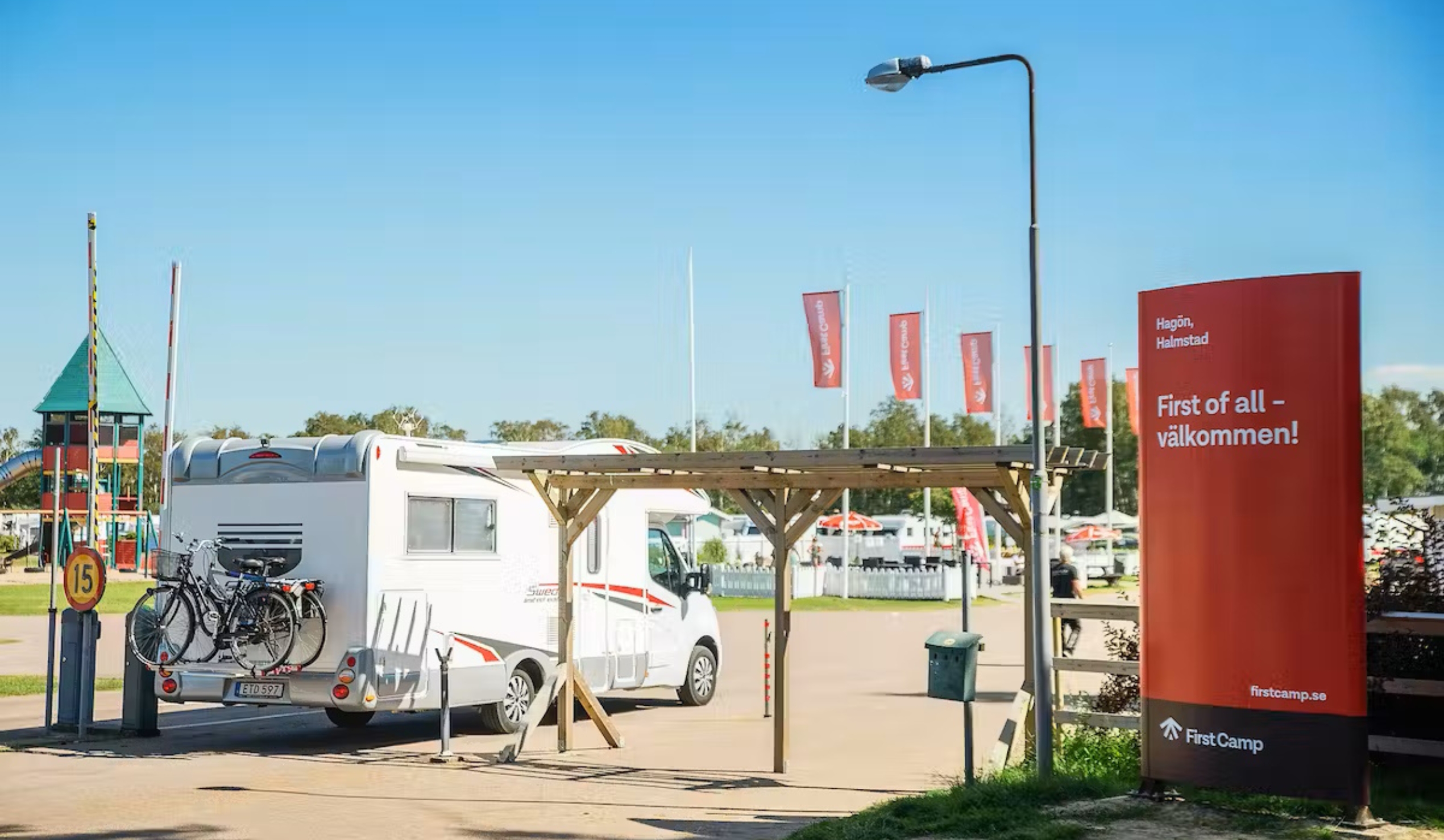 First Camp Hagön - Halmstad is a popular campsite for holidaymakers. 