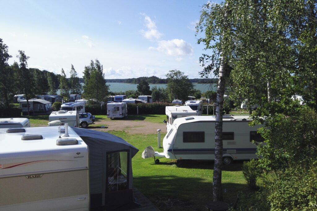 Camping Mussalo i den finske skærgård er især populær blandt finner og turister. Copyright: Camping Mussalo