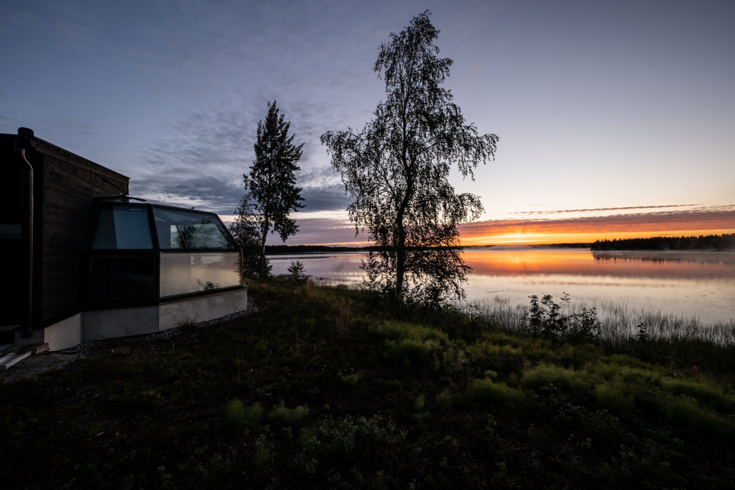 Finland is called the land of thousands of lakes - and one of them is at Camping Wildlife Park. 