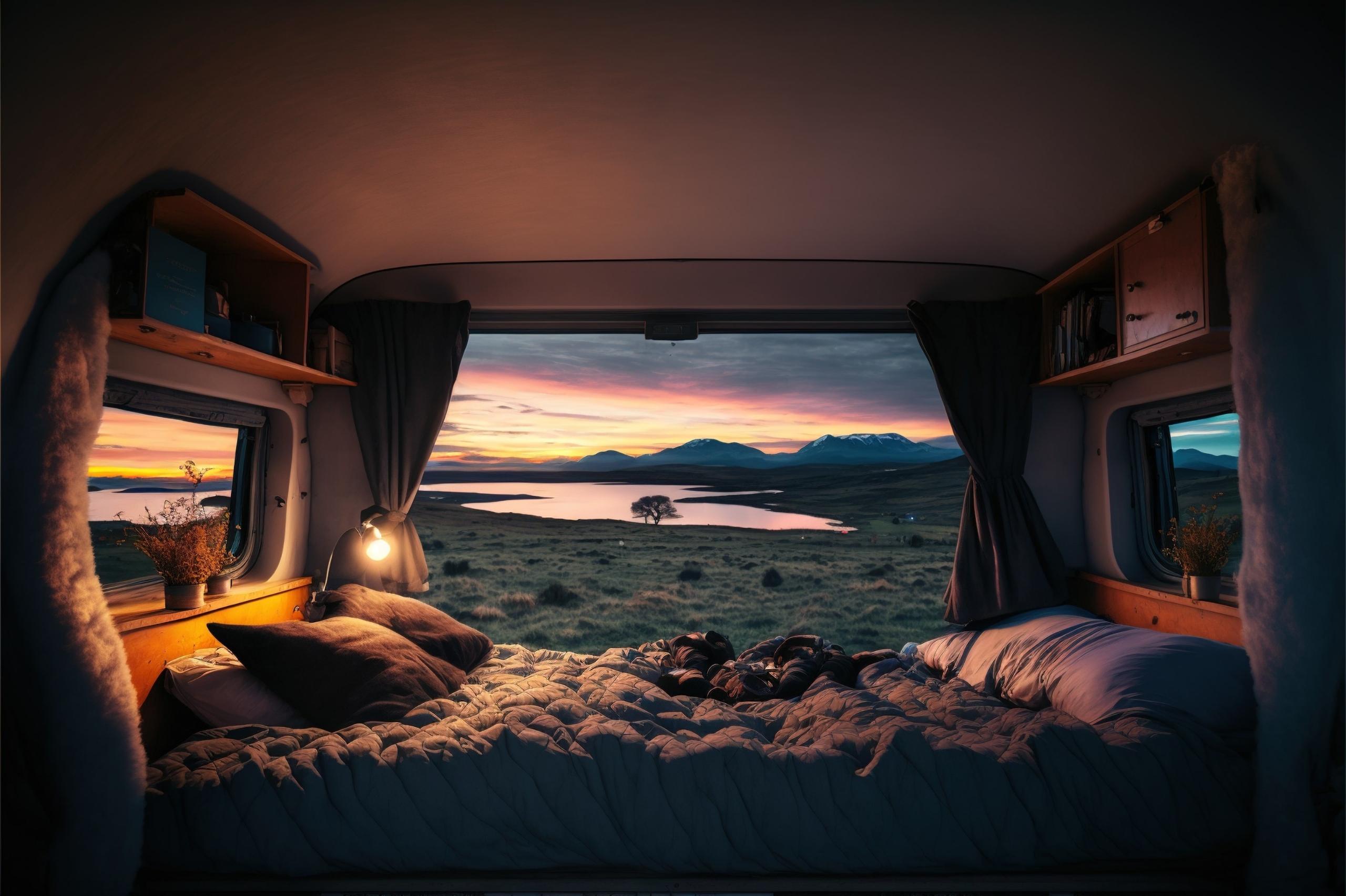 In Schottland ist das freie Campen mit einem Wohnmobil teilweise erlaubt.