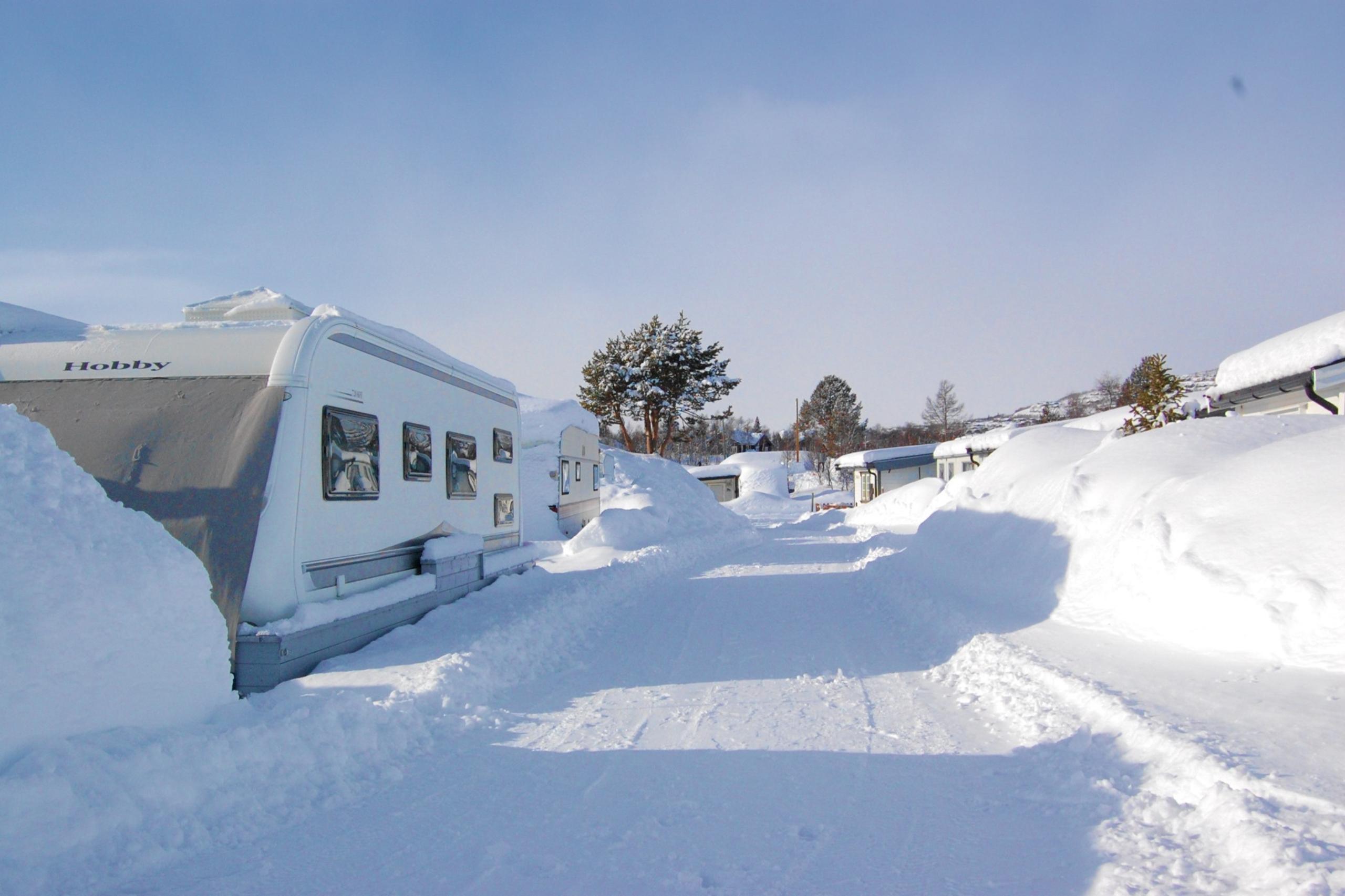Viele Dauercamper haben im Beitostølen Hytter & Camping ihr Zuhause gefunden. 
