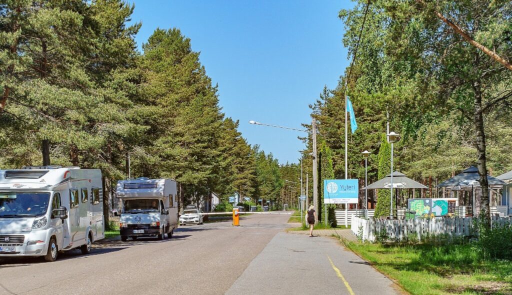 Yyteri Resort & Camping er en klassisk finsk campingplads. Copyright: Camping Yyteri Björneborg
