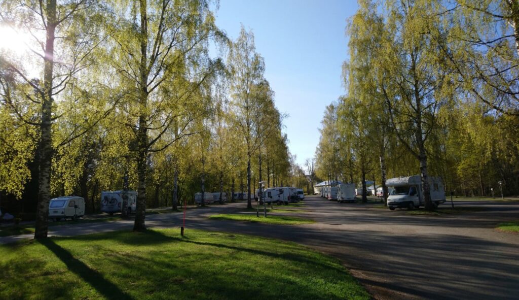 Ruissalo Camping is a campsite close to nature that meets all wishes. Copyright: Ruissalo Camping