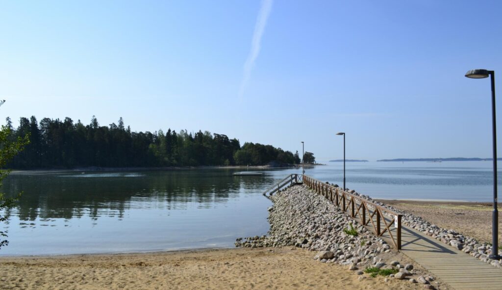 With a view of the sea - Ruissalo Camping's location leaves not much else to ask for. Copyright: Ruissalo Camping