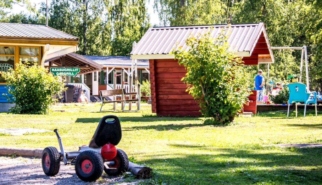 Små campinggjesters ønsker blir også oppfylt på Camping Vaasa. Copyright: Camping Vaasa