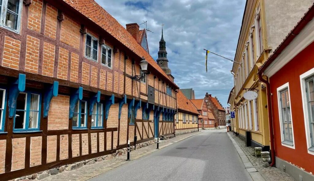 Ystad is a charming half-timbered town. Copyright: Helena Bergström