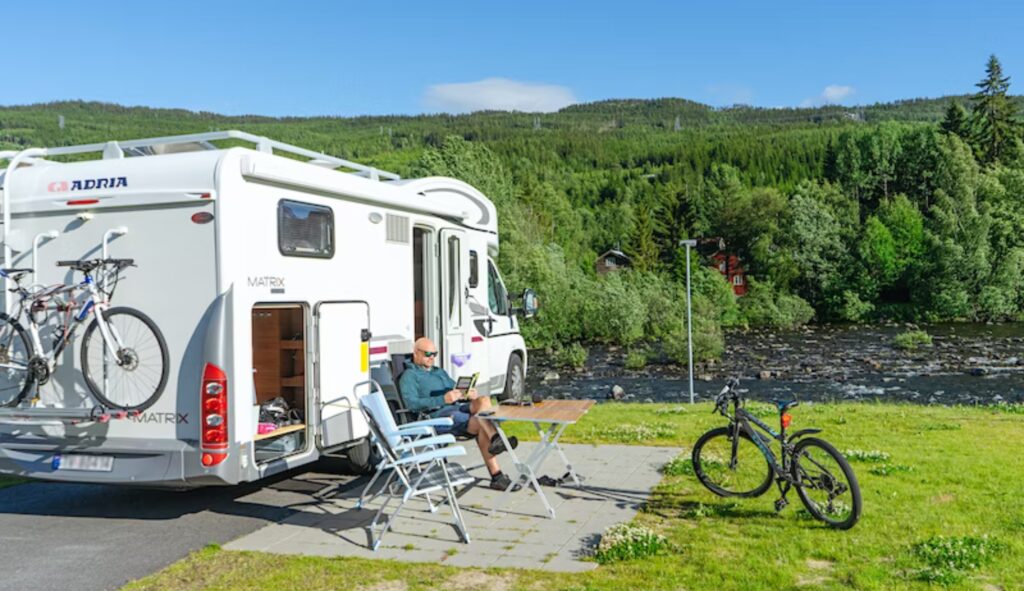 Very close to nature and still with lots of entertainment for the family: Topcamp Hallingdal. Copyright: Topcamp Hallingdal