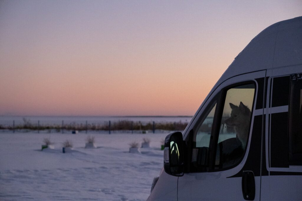 Vintercamping i Finland är såklart kallt, men underbart. Copyright: BestPark