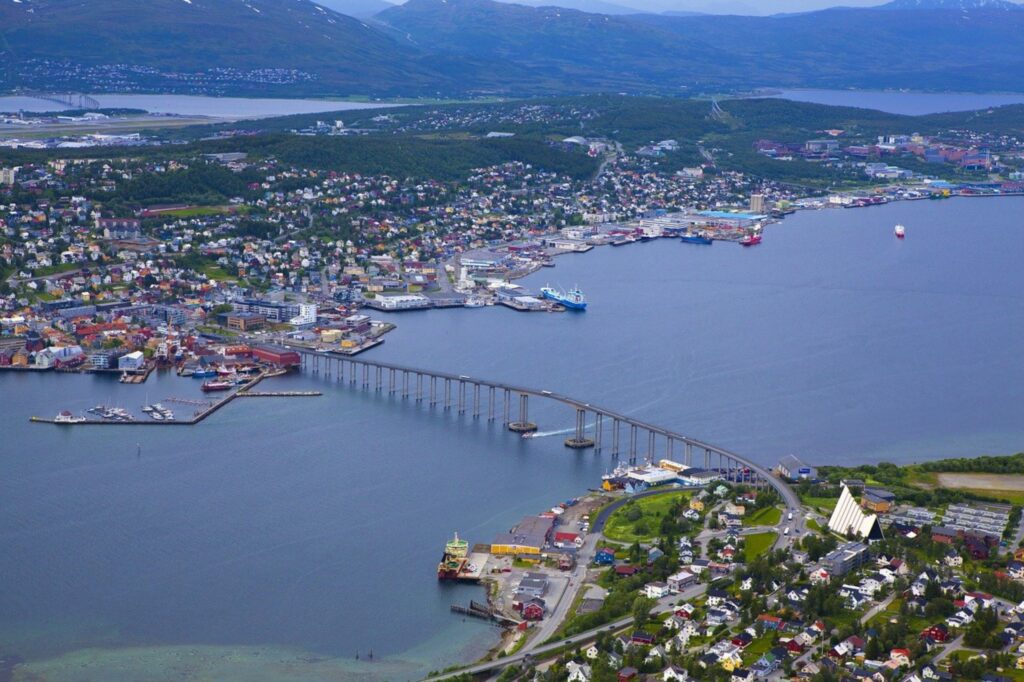 Tromssa on suosittu kohde Pohjois-Norjassa. Copyright: Pixabay
