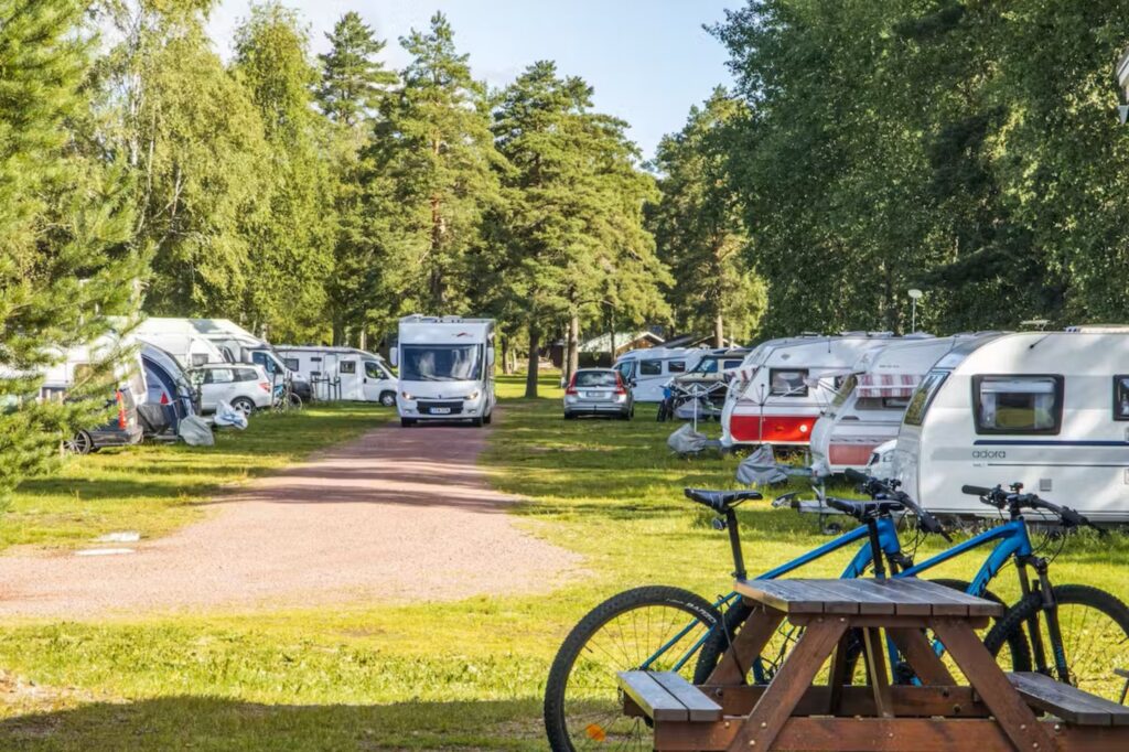 Älvdalens Camping ligger tæt på vildmarken. Copyright: Pincamp.de