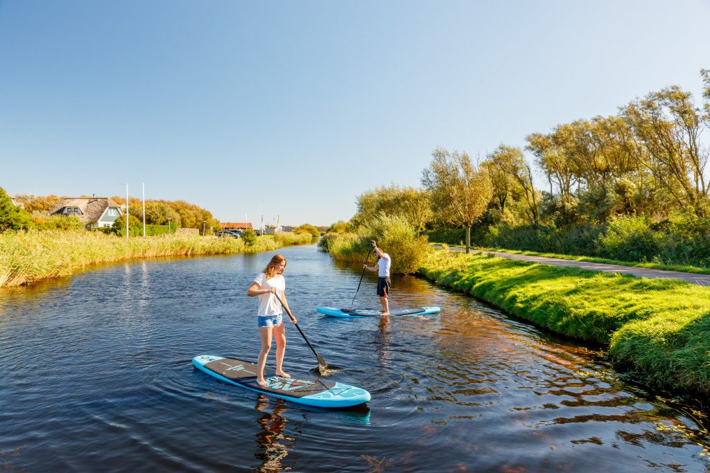 At this campsite in the Netherlands you can choose from a wide range of activities, which enchant young and old alike. Copyright: Ardoer Camping 't Noorder Sandt
