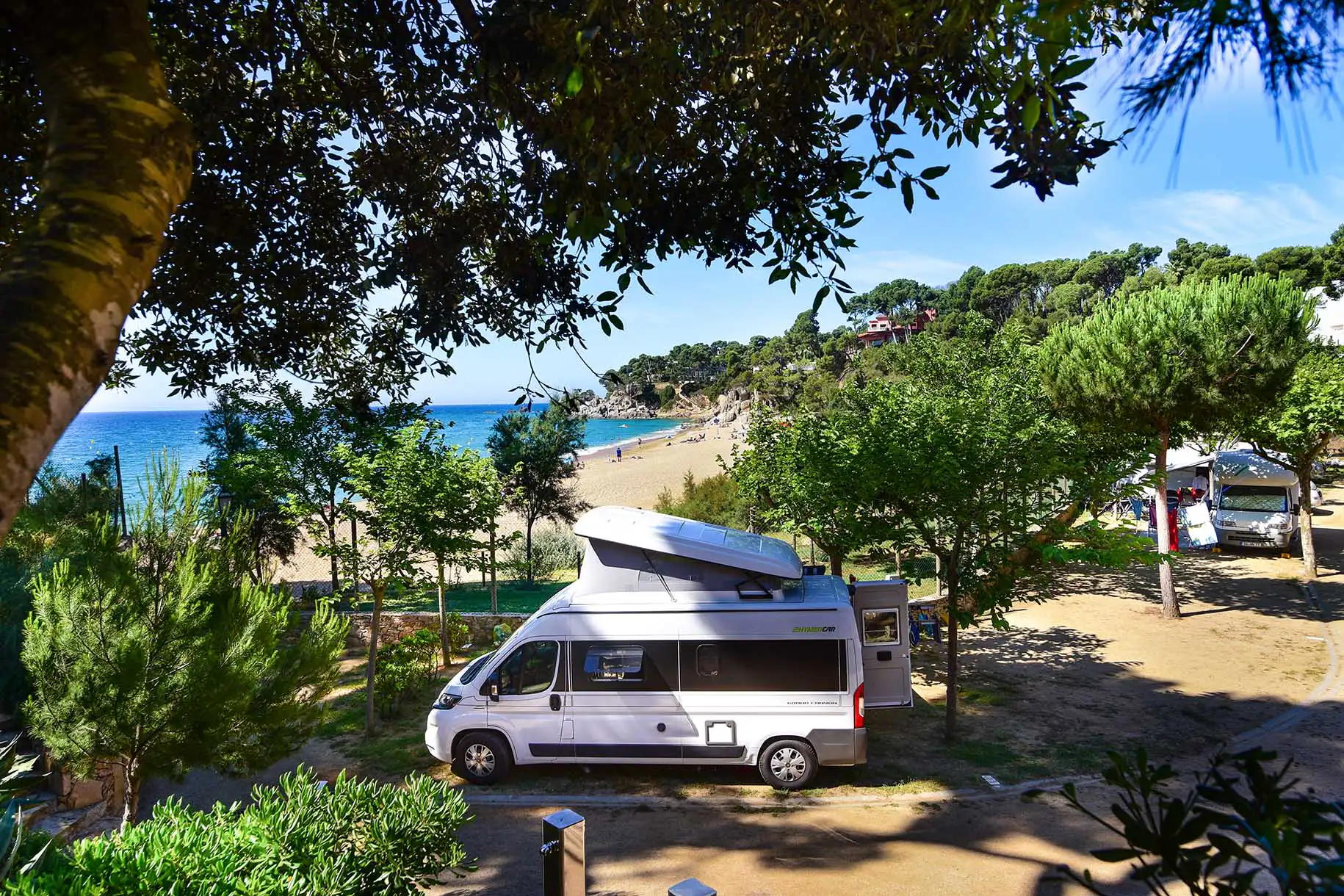 Campingpltze Costa Brava Direkt Am Meer